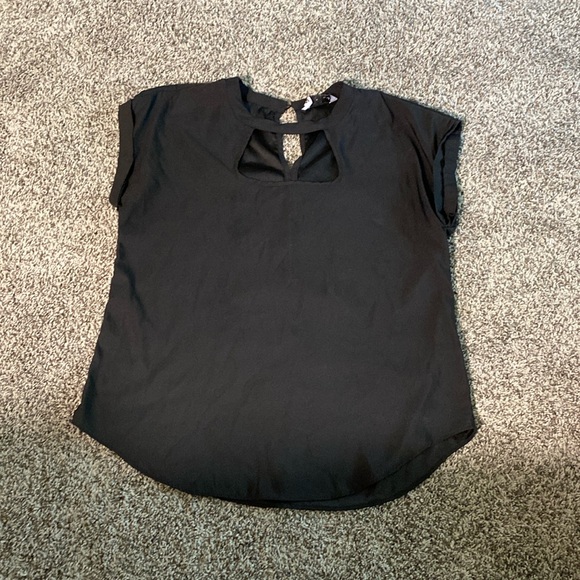 Sonoma Tops - SO large black silk business top